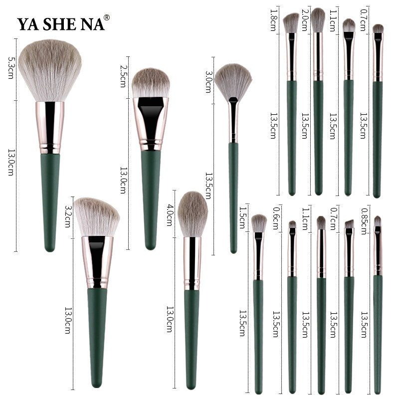 Goth Velvet Petals 14 Piece Brush Set